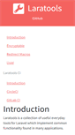 Mobile Screenshot of laratools.com